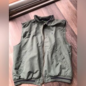 Men’s Golf Vest Green Size XL